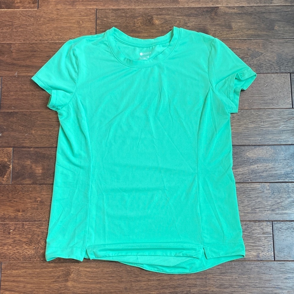 Zella Short Sleeve Active Tee in Aqua